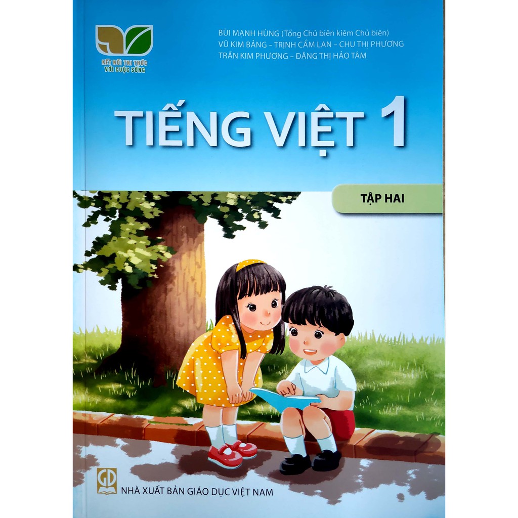 Sách Giáo Khoa Tiếng Việt lớp 1 tập 2 - Kết nối Tri thức với cuộc sống (Kèm bao sách)