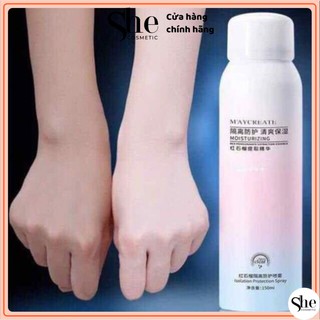 [FREESHIP] Xịt Chống nắng ☀️ Xịt chống nắng trắng da Maycreat 150ml nội địa trung