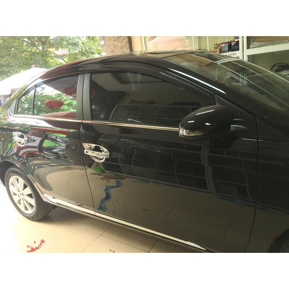 FULL BỘ VIỀN KHUNG KÍNH CONG VIOS + NẸP CHÂN KÍNH VIOS  2019 2020 2021 2022