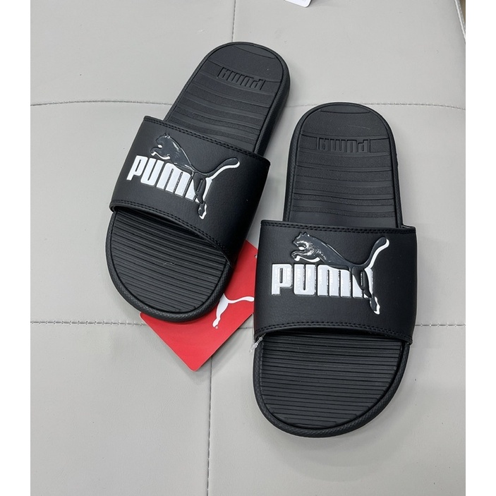 [CHÍNH HÃNG] DÉP PUMA COOL CAT LEAP BLACK SLIDE SANDAL - DÉP QUAI NGANG SIÊU ÊM - HANG ORDER CÓ BILL