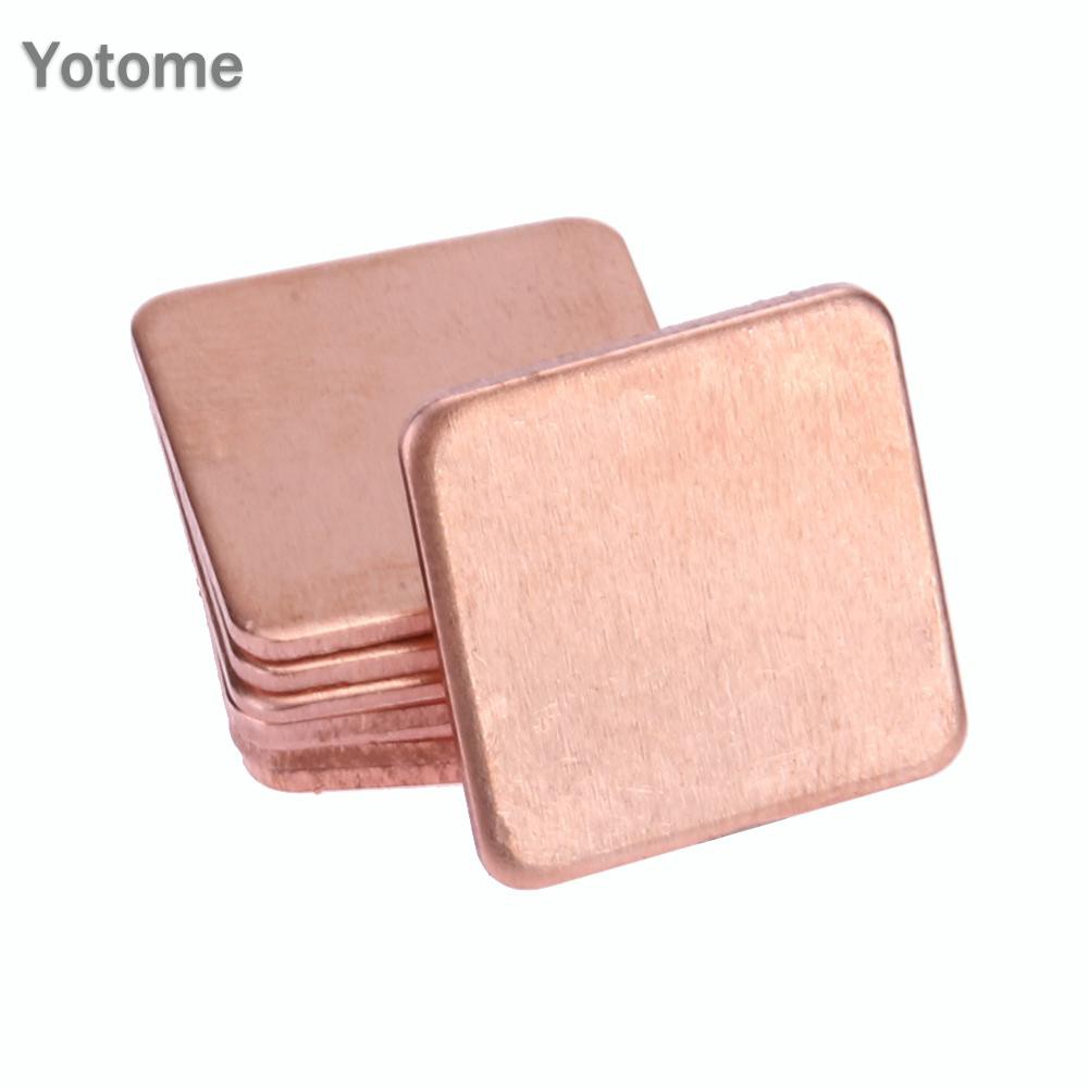 Set 10 Miếng Đồng Tản Nhiệt 20mm X 20mm 0.3mm Sang 1.5mm Cho Laptop | BigBuy360 - bigbuy360.vn