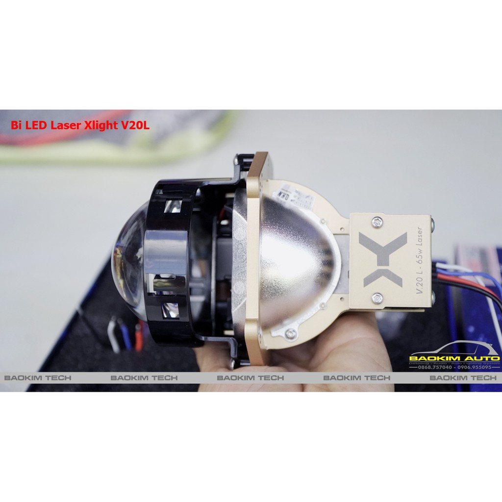 ĐÈN BI LED LASER X LIGHT V20L, SIÊU SÁNG, SIÊU PHA CHIẾU XA, BẢO HÀNH 36 THÁNG.