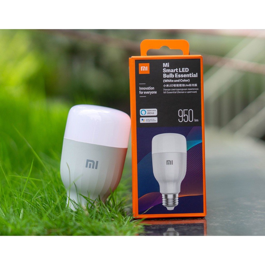 Bóng đèn LED nhiều màu thông minh Xiaomi Bulb Essential MJDPL01YL Quốc Tế