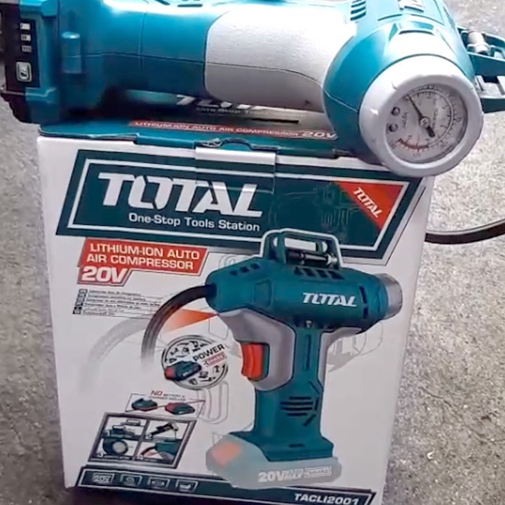MÁY BƠM HƠI DÙNG PIN 20V TOTAL TACLI2001