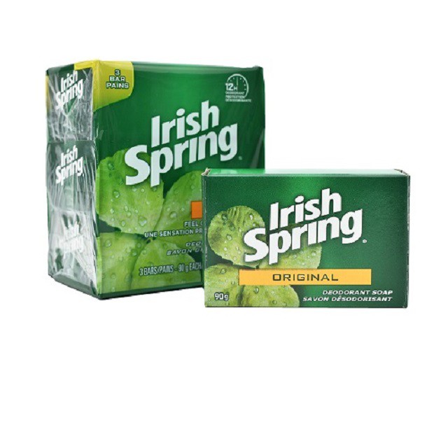 lốc 3 cục Xà phòng Irish Spring mùi Original Mỹ