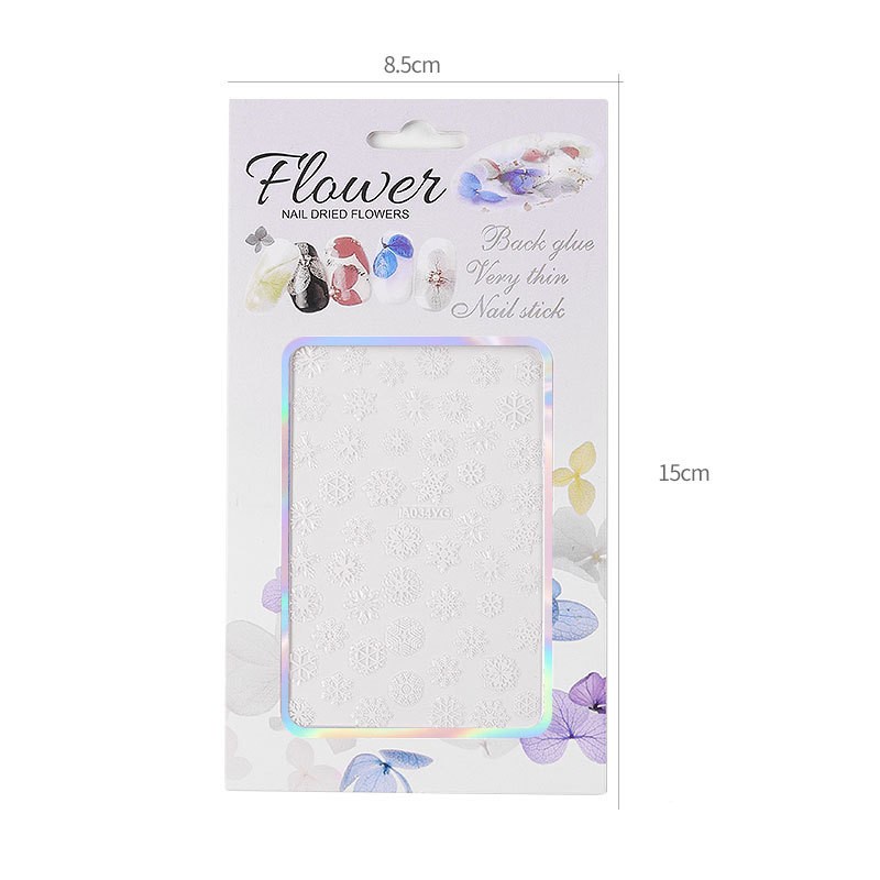 [Hàng mới về] Miếng dán trang trí móng tay nhiều kiểu họa tiết dạng chuyển qua nước