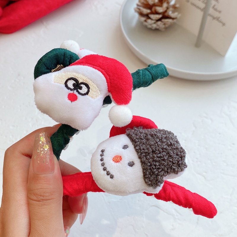 Kẹp Tóc Hình Ông Già Noel Chống Trượt