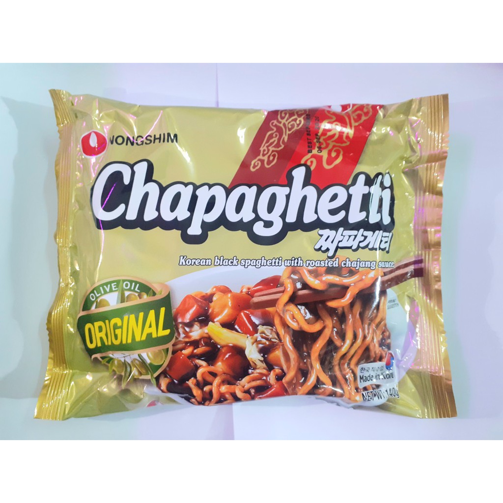 mì tương đen hàn quốc chapagetti không cay Nongshim 140gr | BigBuy360 - bigbuy360.vn