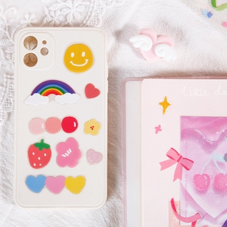 1 Pcs Cute Sticker Glitter Stickers Diary Scrapbook Decor
