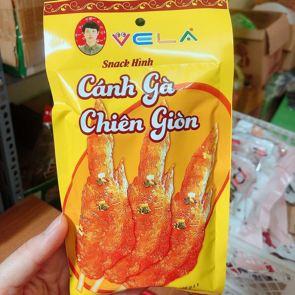 Bim bim cánh gà chiên giòn gói 25g