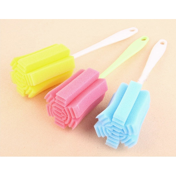 Bàn Chải Vệ Sinh Cốc Nước Bằng Bọt Biển Đa Năng Tiện Dụng