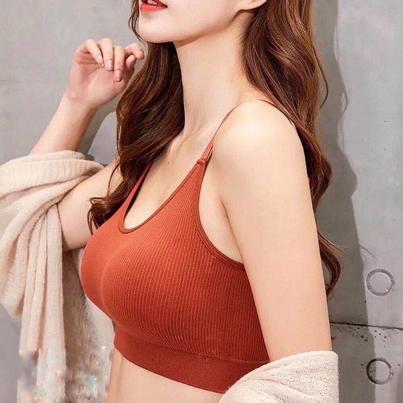 Áo Bra Gân Tăm Mẫu Mới Có Đệm Ngực 8807