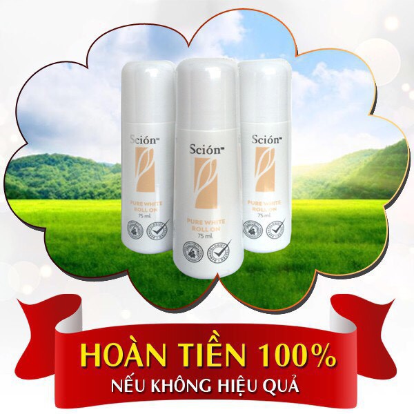 [Tặng túi giấy Nuskin] Lăn Khử Mùi Scion Cao Cấp Từ Mỹ - Khử mùi hôi nách, hôi chân dứt điểm.