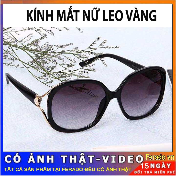 Kính mắt nữ leo vàng