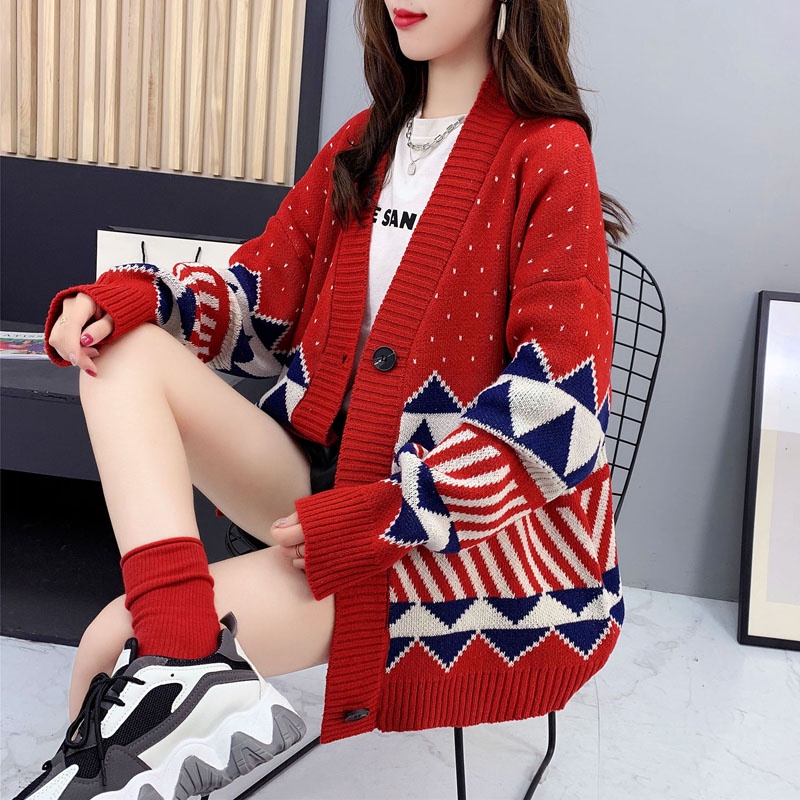 Áo Khoác Len Cardigan Nữ Dáng Dài Mùa Đông Đẹp - Áo Khoác Nữ Quảng Châu