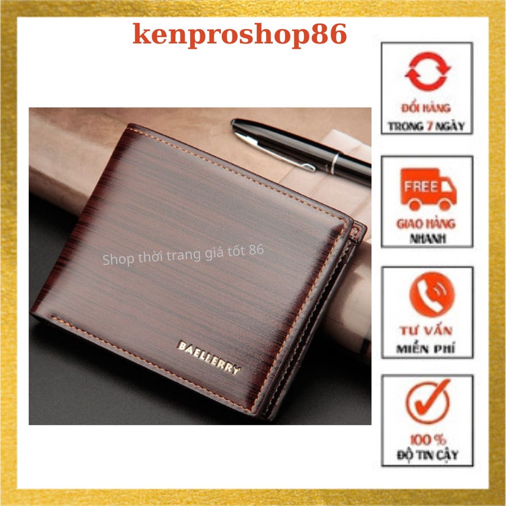Ví nam FREESHIP Bóp da nam kiểu dáng sang trọng lịch lãm