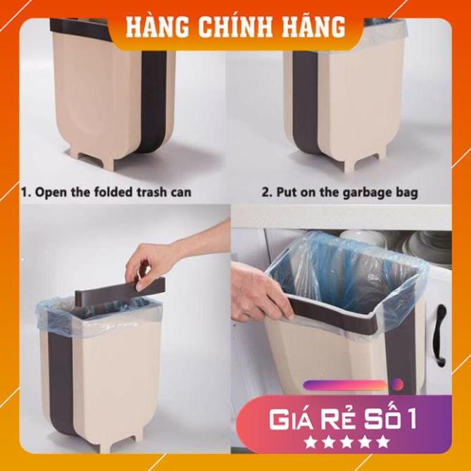 [HÀNG XỊN] -Thùng rác gấp gọn-treo tủ tiện lợi - TIỆM ĐỒ TIỆN ÍCH GIA ĐÌNH