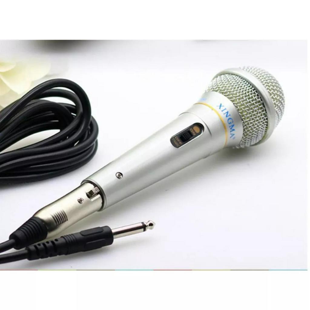 Mic Chống Hú, Chống Rè, Micro Karaoke XINGMA AK-319 / KAW, Micro Chuyên Nghiệp Có Dây, Micro Hát Karaoke Phòng Thu