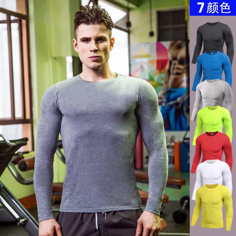 Áo thun chạy bộ tay dài ôm body cho nam