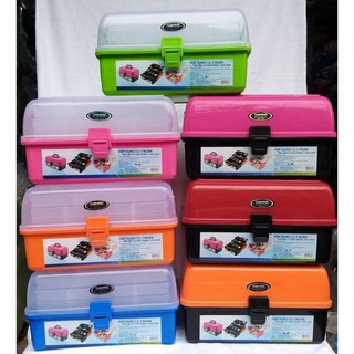 Hộp đựng dụng cụ nail, đồ trang điểm 2 ngăn 3 ngăn