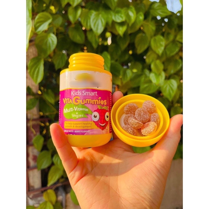 Kẹo Dẻo Vitamin Tổng Hợp Cho Bé Nature's Way Gummies Multivitamin Vegies Vị Thơm Ngon Bổ Dưỡng