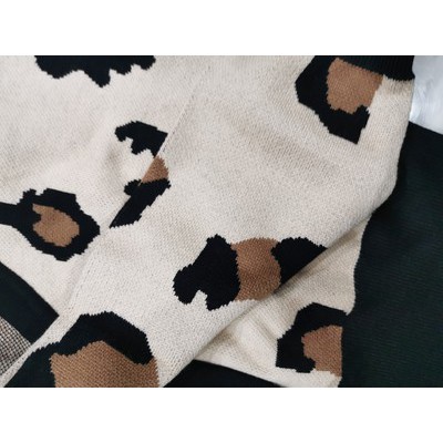 [ HÀNG ORDER ] Áo khoác cardigan Tiric croptop họa tiết da báo CÓ HÌNH THẬT | BigBuy360 - bigbuy360.vn