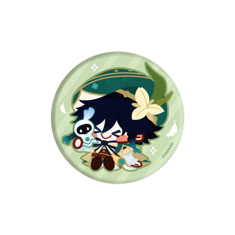 Huy hiệu IN HÌNH Genshin Impact game chibi xinh xắn