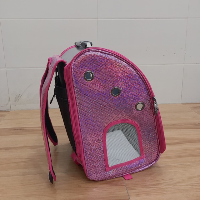 Balo Phi hÀnh Gia trong Suốt 2IN1 Có Xe Kéo  7kg vừa