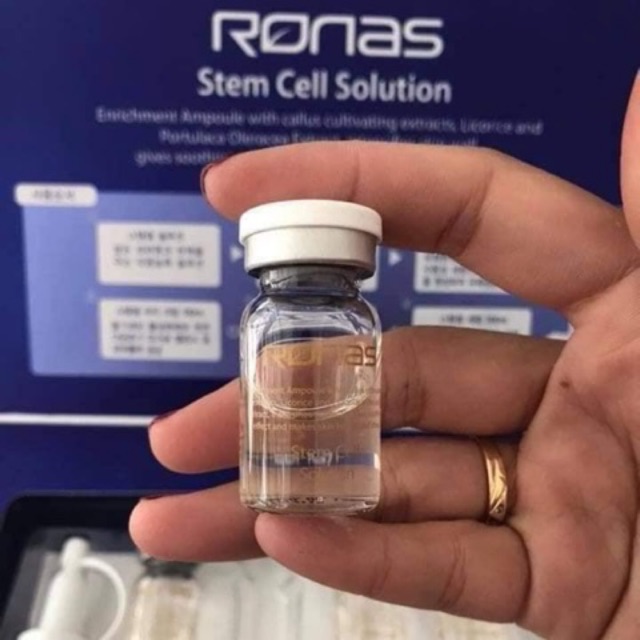 Tế Bào Gốc Ronas Stem Cell Solution Hàng Chính Hãng Chuẩn Hàn 10 lọ