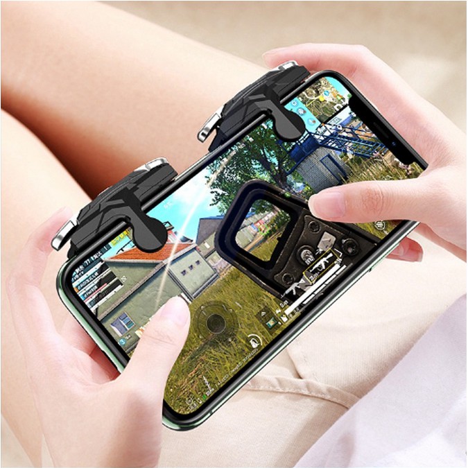 (Free Vận Chuyển) Nút Bấm Chơi PUBG, Ros, Free Fire, Call OF Duty, Phiên Bản Cải Tiến Cực Nhạy Không Delay ( Mẫu 2020 )