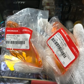 Nắp xi nhan cam sau wave@100 &110chính hãng honda