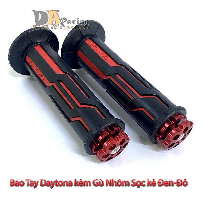 [Giá 1 đôi] Bao tay Daytona kẻ sọc Có Gù CNC gắn thông dụng các dòng xe máy