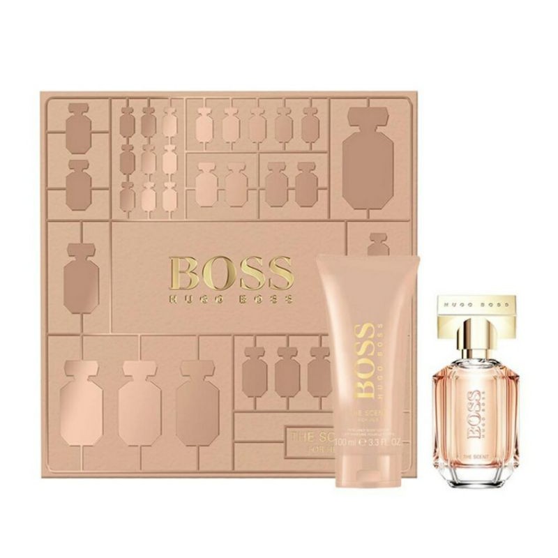 Nước hoa Hugo Boss The Scent For Her và dưỡng thể