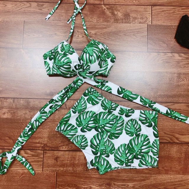 Bikini đồ bơi đi biển xanh lá 2020 | BigBuy360 - bigbuy360.vn