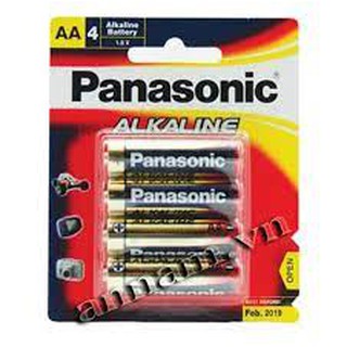 [Bộ 4 viên] Pin ALKALINE Panasonic AA