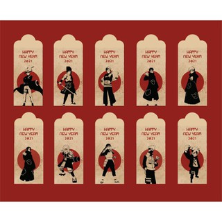 20 lì xì Naruto cực độc và hiếm tặng kèm 10 lì xì ngẫu nhiên
