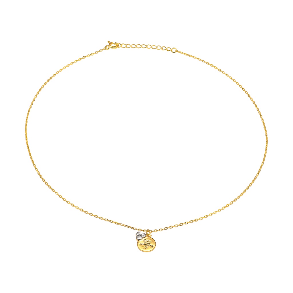 Dây cổ trẻ em Bạc Disney|PNJ 0000C060003