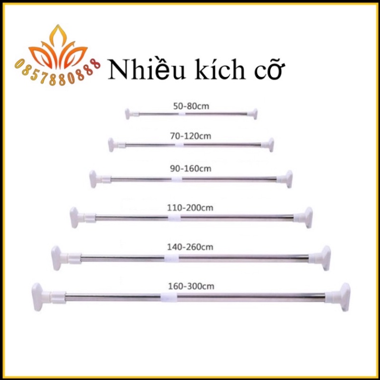 Khung treo rèm 💥 HÀNG LOẠI 1 💥 Khung rèm đa năng không cần khoan, sử dụng tiện lợi