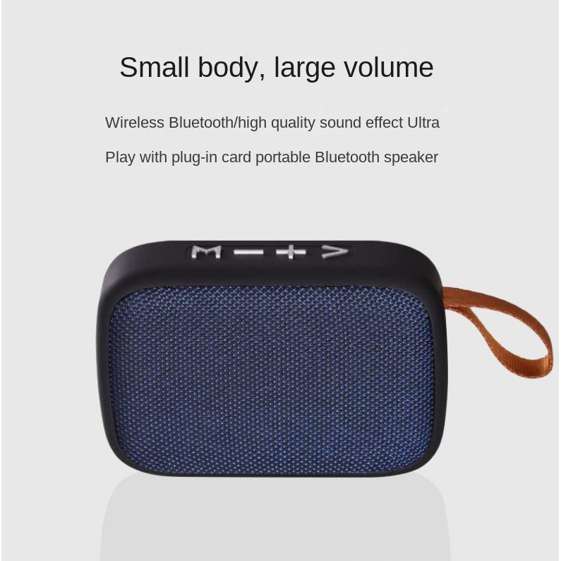 Loa Bluetooth Không Dây Nhỏ Gọn Hỗ Trợ Đọc Thẻ Nhớ
