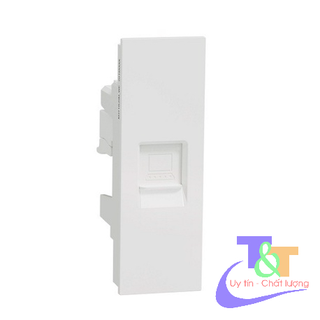 Ổ cắm mạng cat5e , cat6 size s m3t1rj5m-we avataron a