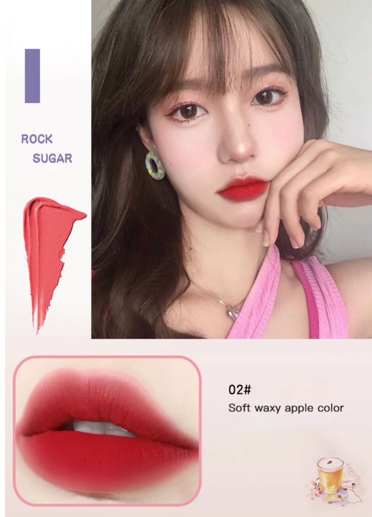 KK (Hàng Mới Về) Set Son Kem Lì Chống Dính Cốc Không Phai Màu | BigBuy360 - bigbuy360.vn