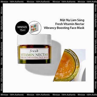[100% AUTH]-MINISIZE- Mặt Nạ Detox Fresh Vitamin Nectar Vibrancy-Boosting Face Mask 15ml