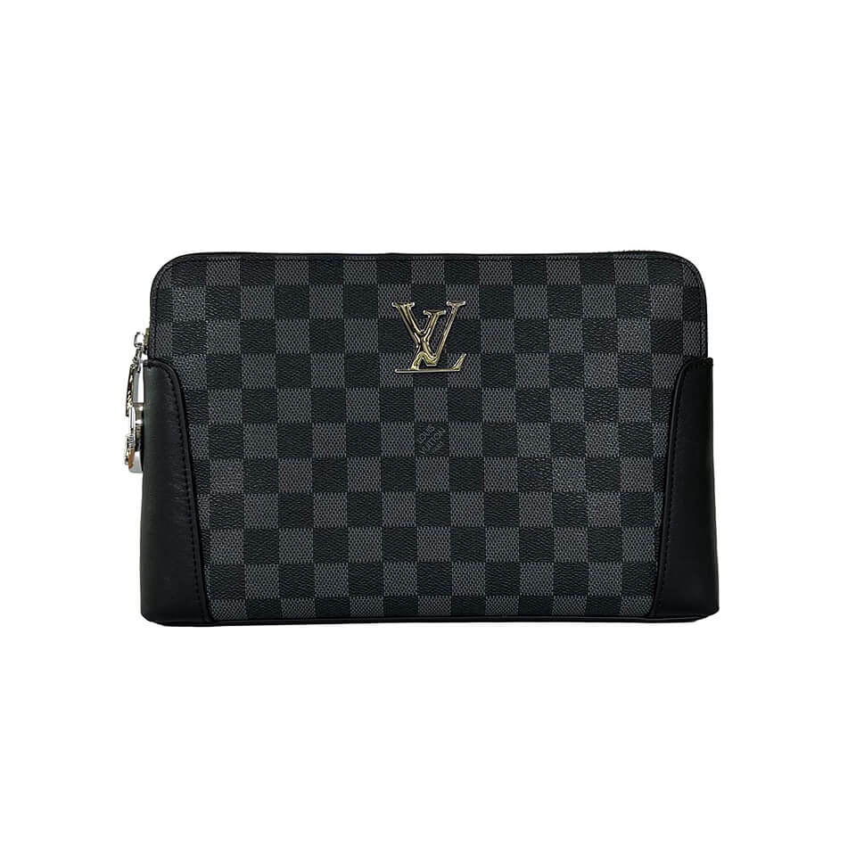 Clutch Cầm Tay Nam Cao Cấp Louis Vuitton VLV16 - Hàng Hiệu Siêu Cấp