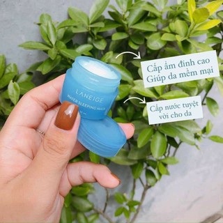 Mặt nạ ngủ cấp nước Laneige xanh 15ml