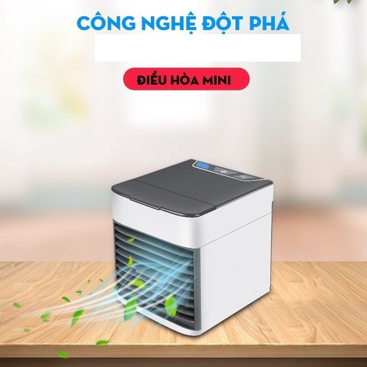 [Mã ELHA22 giảm 5% đơn 300K] Máy quạt điều hòa mini để bàn làm mát không khí bằng hơi nước siêu mát tiết kiệm điện