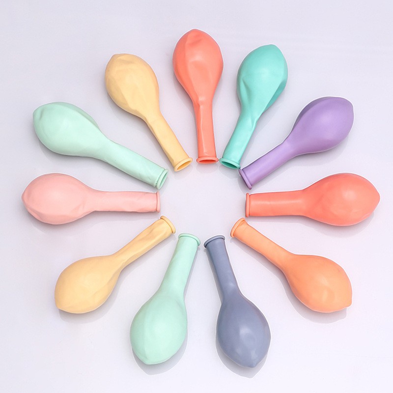 Bộ 100 bong bóng 10 inch trang trí tiệc màu kẹo ngọt ngào
