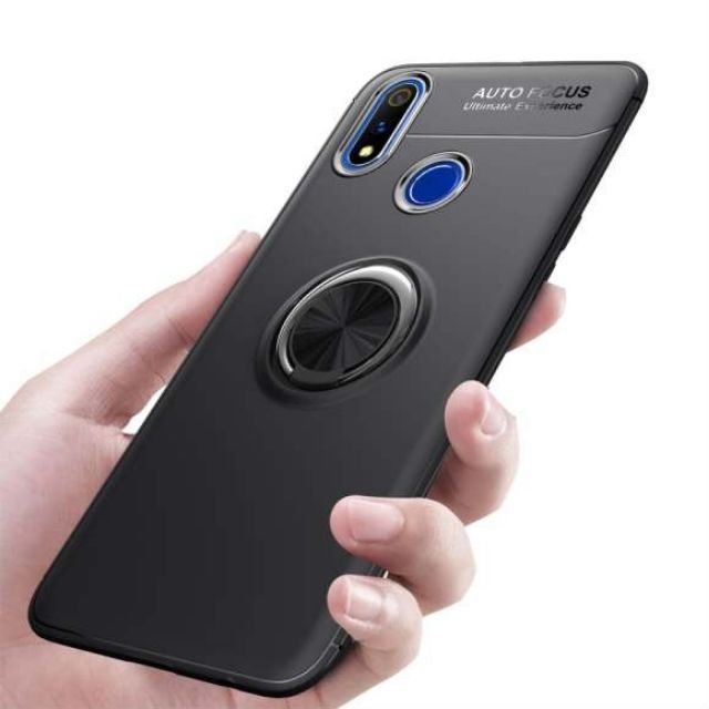 Ốp lưng Oppo Realme 3 Pro FREESHIP Từ 50k chống sốc giá đỡ kiêm nhẫn hút ô tô hiệu Auto Focus cao cấp