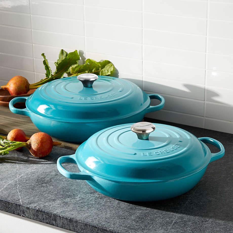 Nồi chảo gang Le Creuset Gourmet Signature Profitopf Evo 30cm Karibik