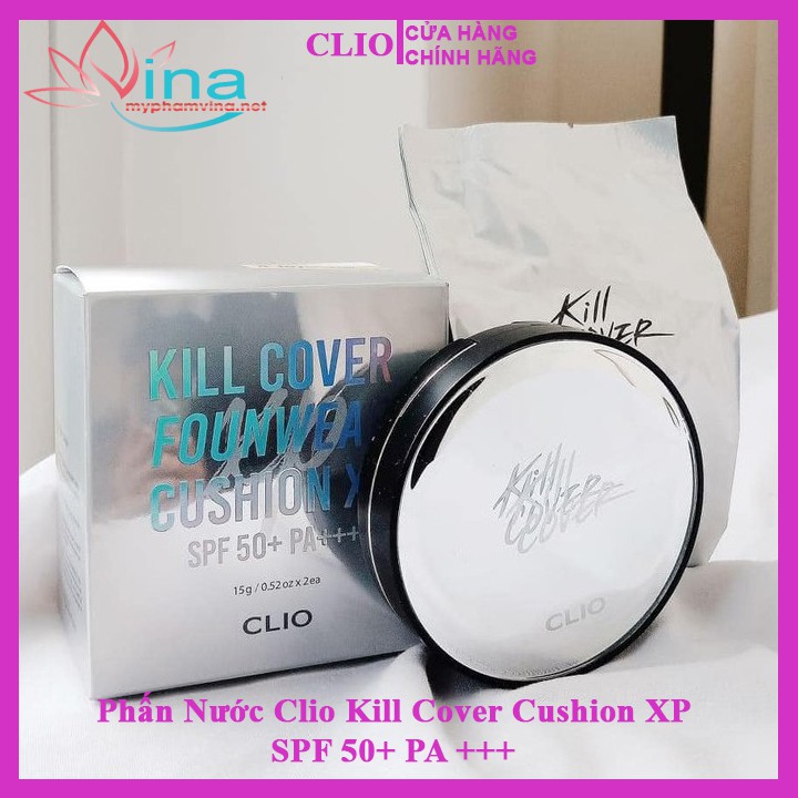 Phấn Nước Clio Kill Cover Founwear Cushion XP Professional 15g