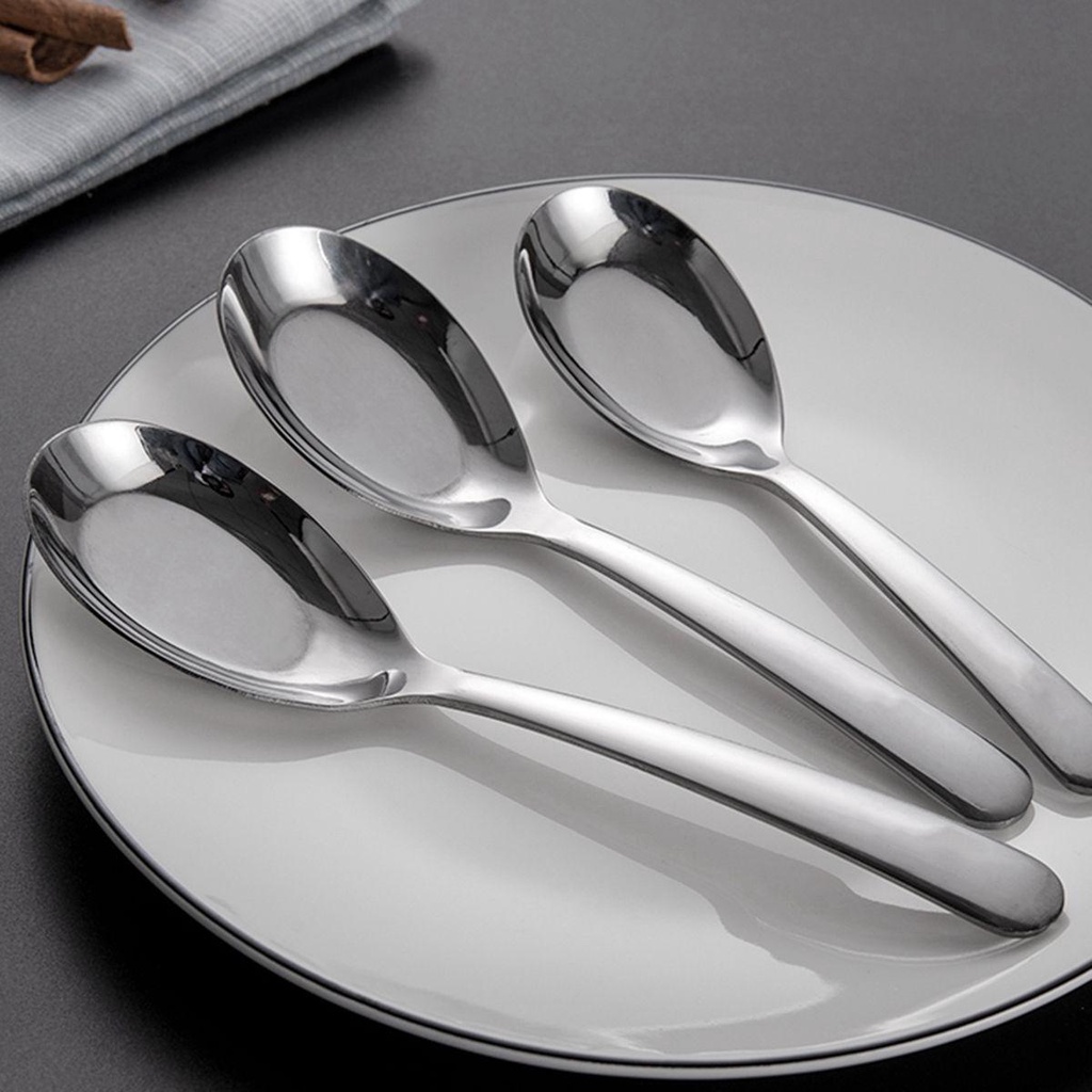 Muỗng Súp Bằng Thép Không Gỉ Tiện Dụng Dành Cho Nhà Bếp